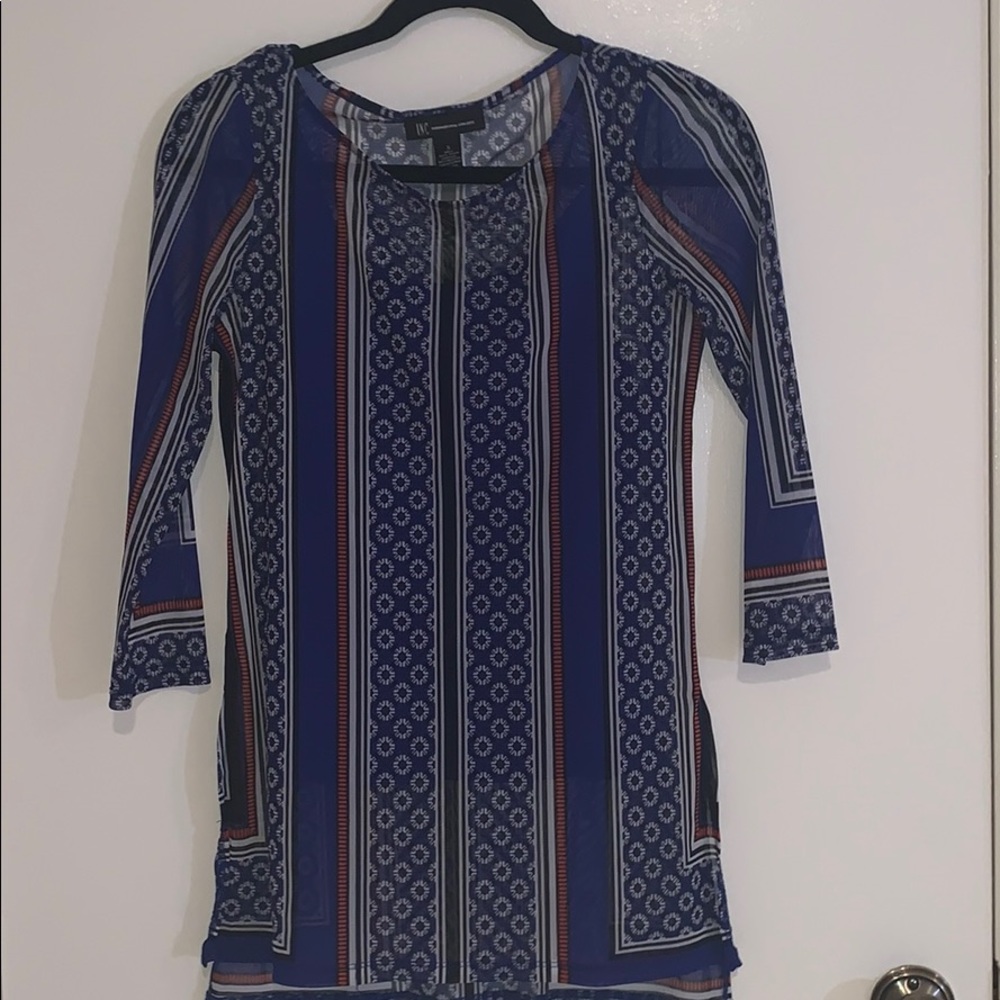 INC Printed Blouse